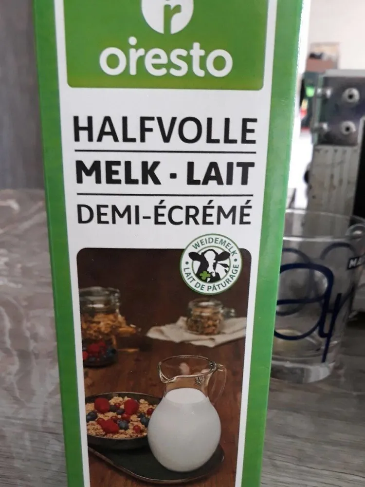 Lait demi écrémé