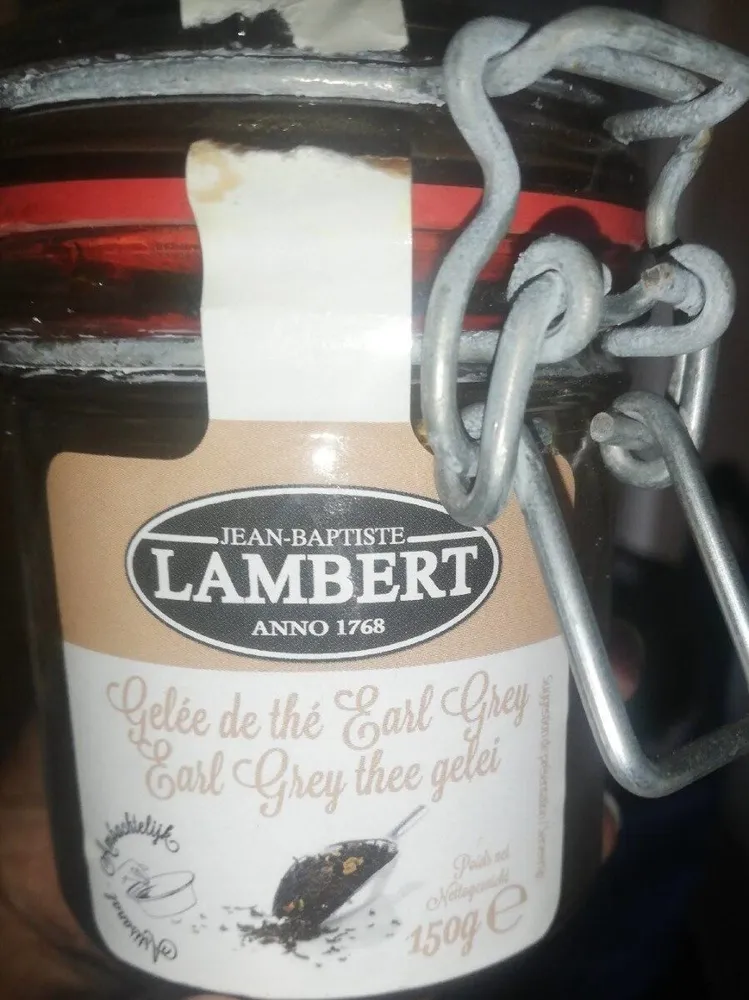 Gelée de thé Earl Grey