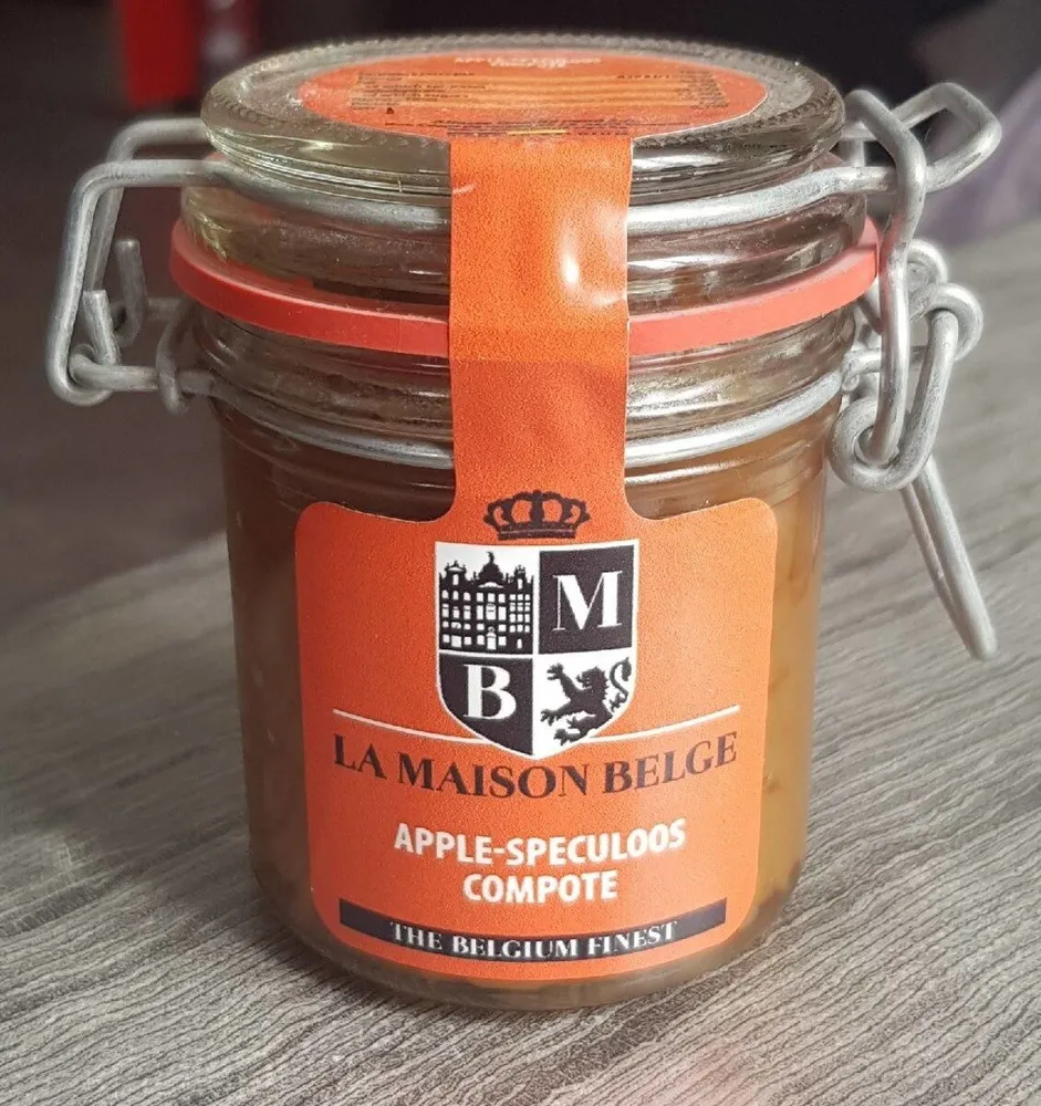 Apple-Speculoos compote