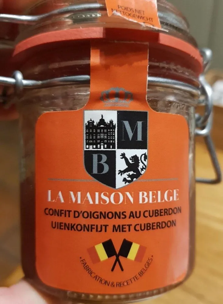 Confit d'oignons au cuberdon