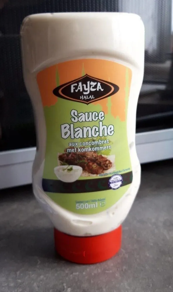 Sauce blanche aux concombres
