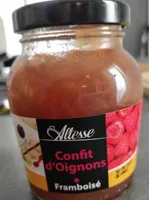 Confit d'oignons framboisé
