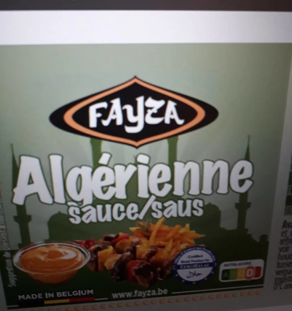 Algerienne sauce