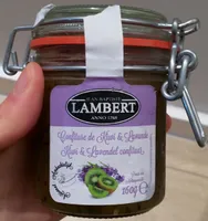 Confiture de kiwi et lavande