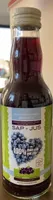 Blauwebessen sap 100% puur sap