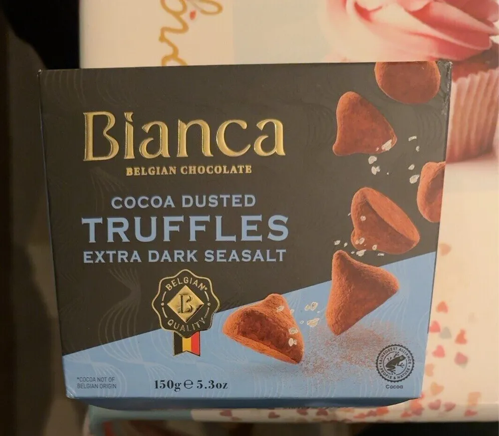 Cocoa Dusted Truffles Extra Dark Seasalt