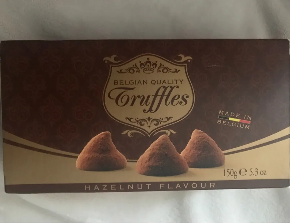 Truffes au arôme de noisettes