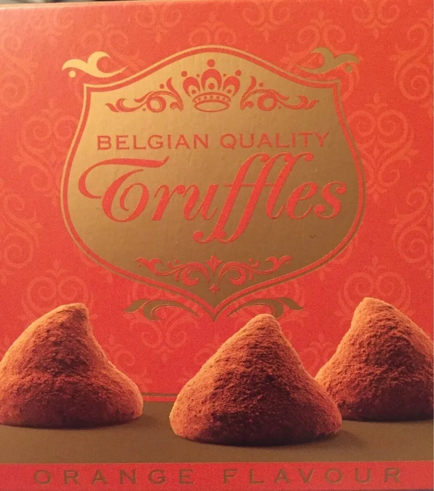Truffles orange flavour