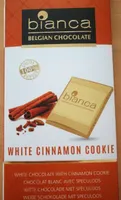 White cinnamon cookie