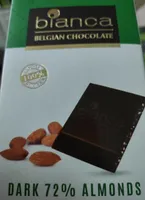 Chocolate Belga con almendras Bianca
