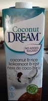 Boisson biologique à base de riz et lait de coco, UHT