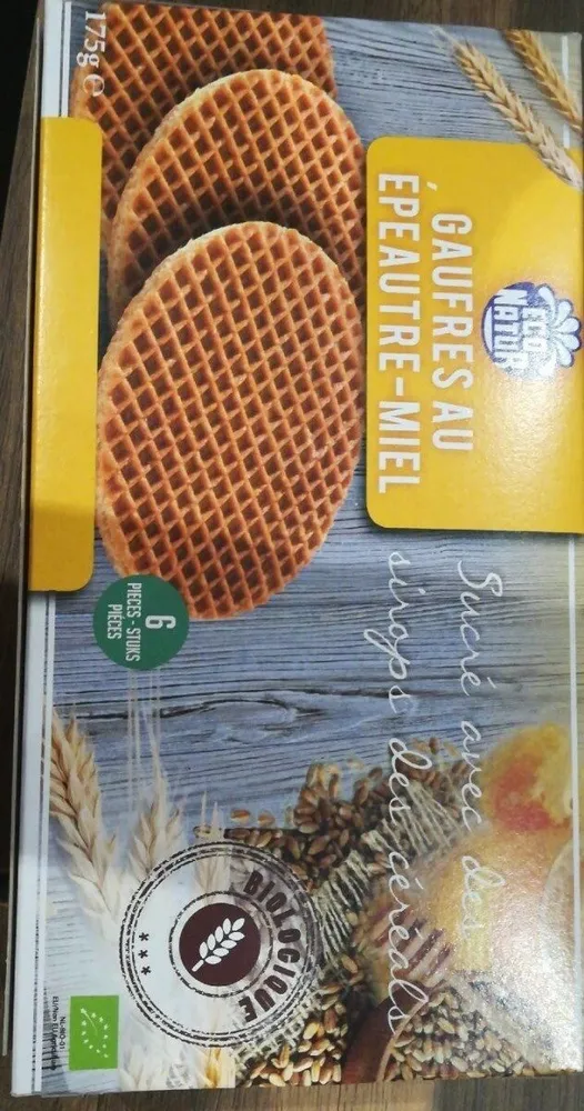Gaufres épeautre-miel