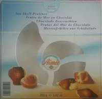 Fruits de mer en chocolat