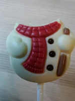Sucette bonhomme de neige