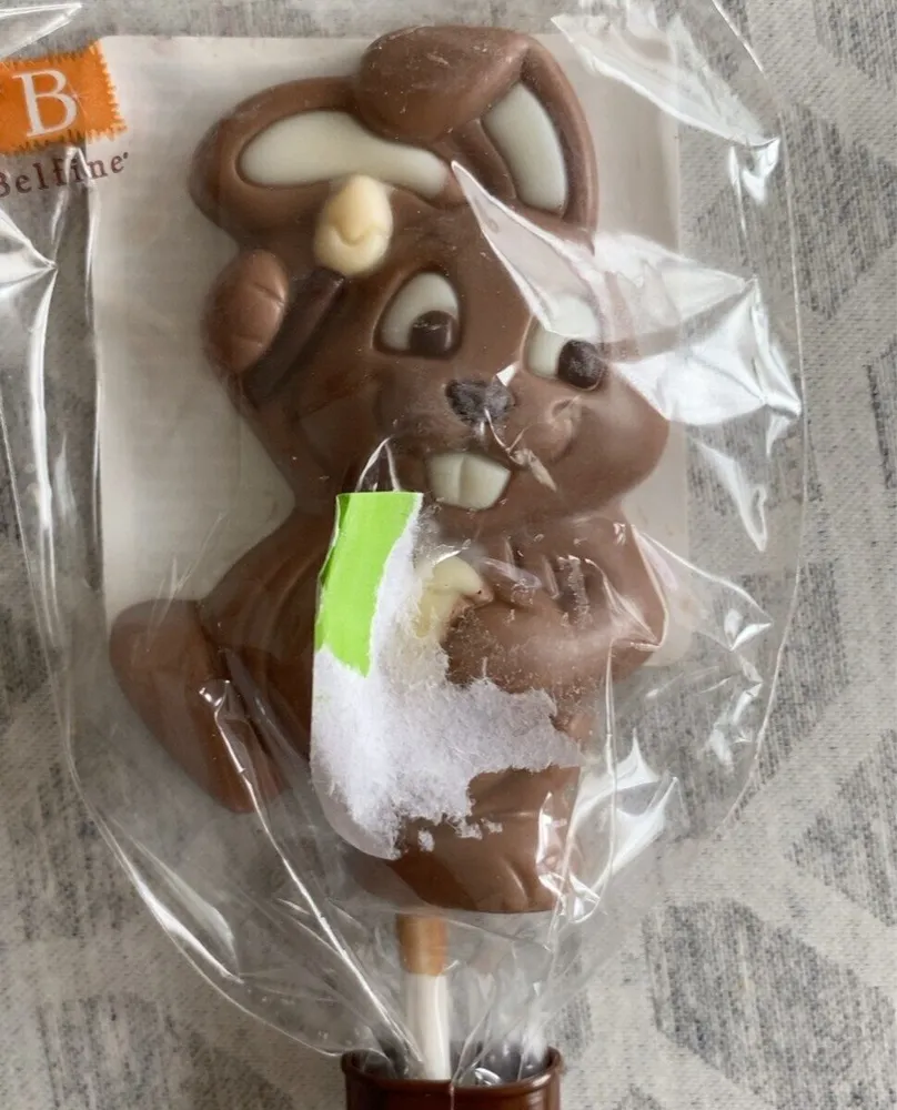 Sucette chocolat lapin