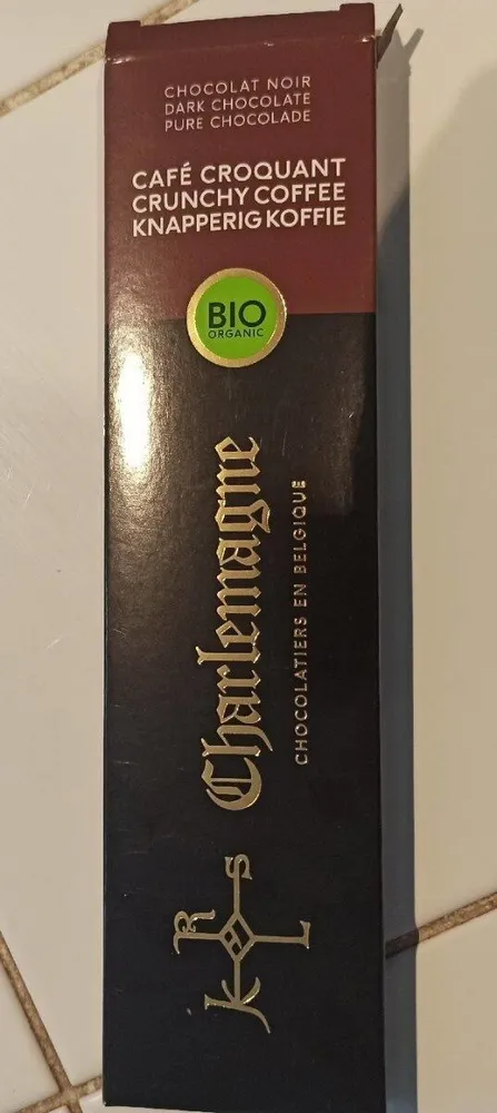 Chocolat noir café croquant