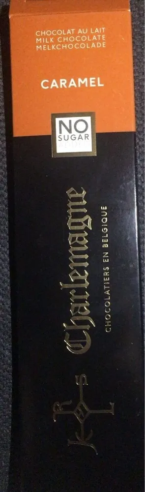 Chocolat charlemagne caramel no sugar