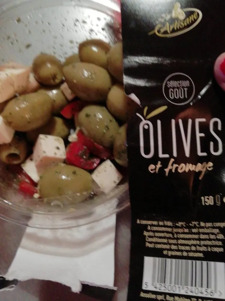 Olives et fromage