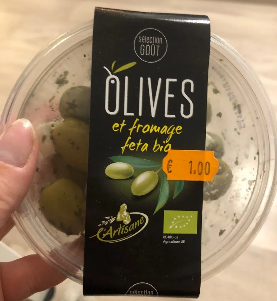 Olives et fromage feta bio