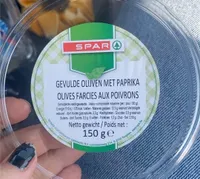 Olives farcies aux poivrons