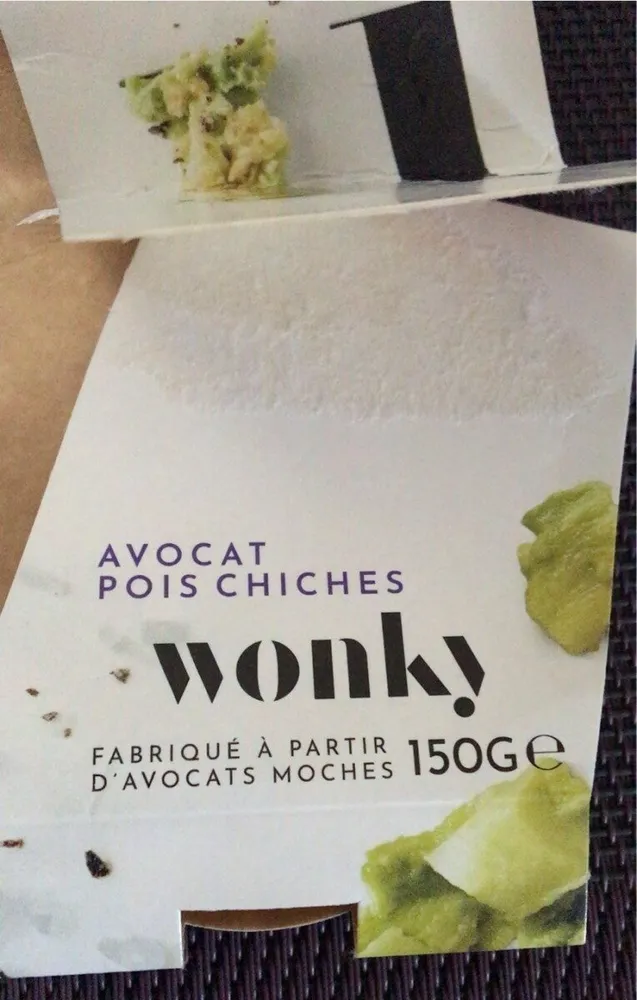 Avocat pois chiche
