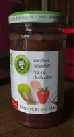 Confiture fraise/rhubarbe BIO