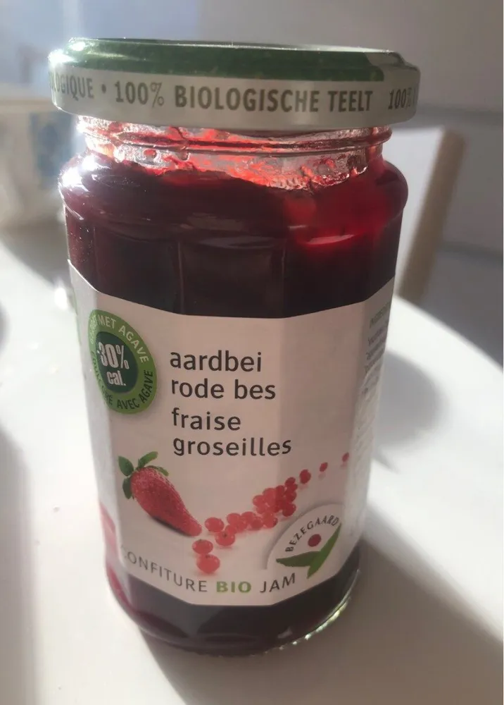 Confiture Bio Jam Fraise Groseilles