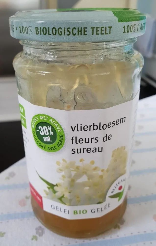 Bio vlierbloesem gelei