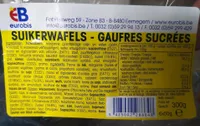 Gaufres sucrées
