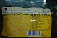 Gaufres sucrées cacao