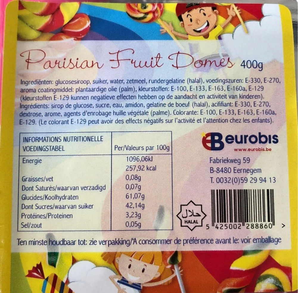 Parisian Fruit Domes