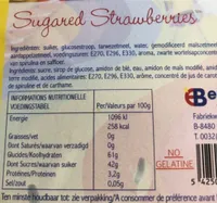 Sugared strawberries
