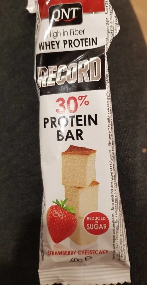 Record 30% Low Sugar Straw Bar 60G
