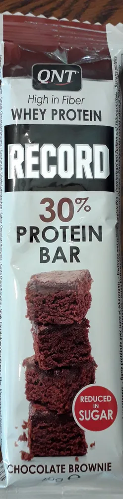 Record 30% Protein Bar Chocolate / Brownie 60GR