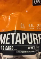 QNT Metapure whey isolate white chocolate