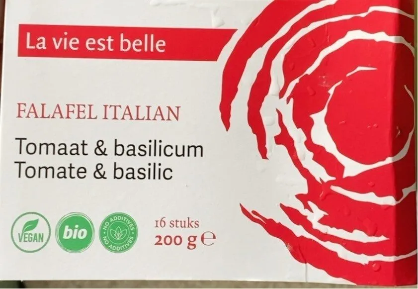 Falafel italian tomate basilic