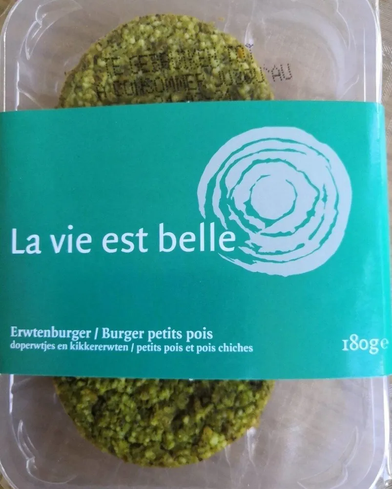 Burger petits pois