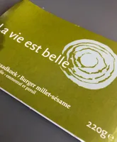 Burger millet-sesame