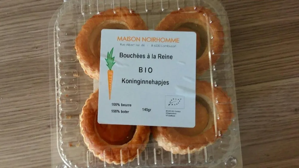 Bouchée à  la reine bio