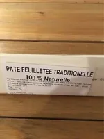 Pate feuilletee traditionnelle