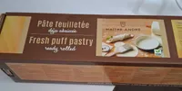 Pâte feuilletée déjà abaissée