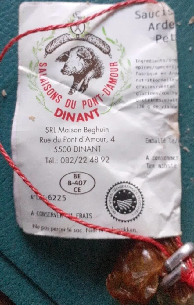 Saucisson d' Ardenne