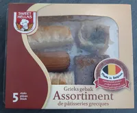 Assortiment de pâtisseries grecques