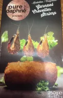 Pure daphné croquettes crevettes