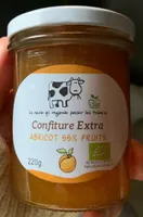 Confiture extra abricot 55 % fruits