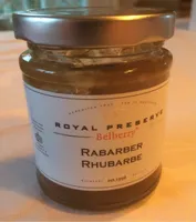 Royal Preserve rabarber rhubarbe