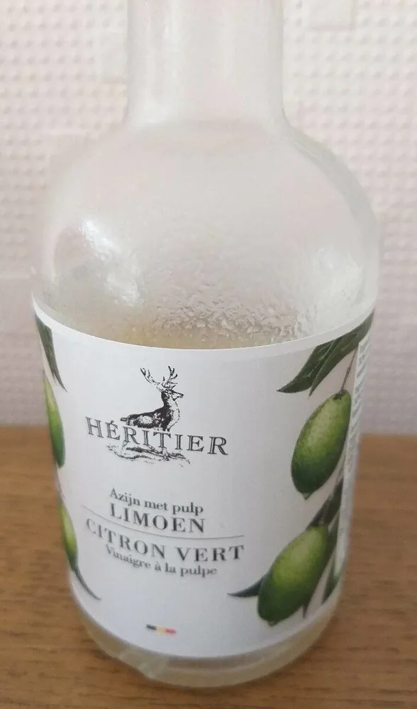 Vinaigre a la pulpe citron vert