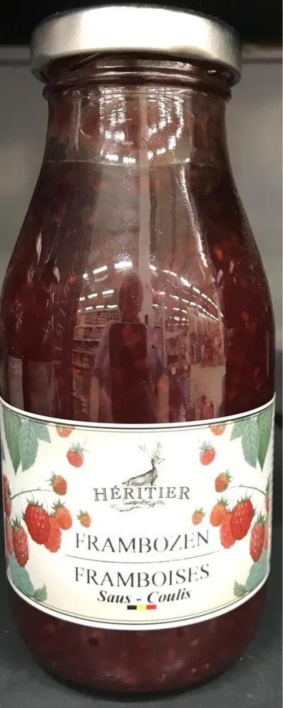 Framboises-coulis