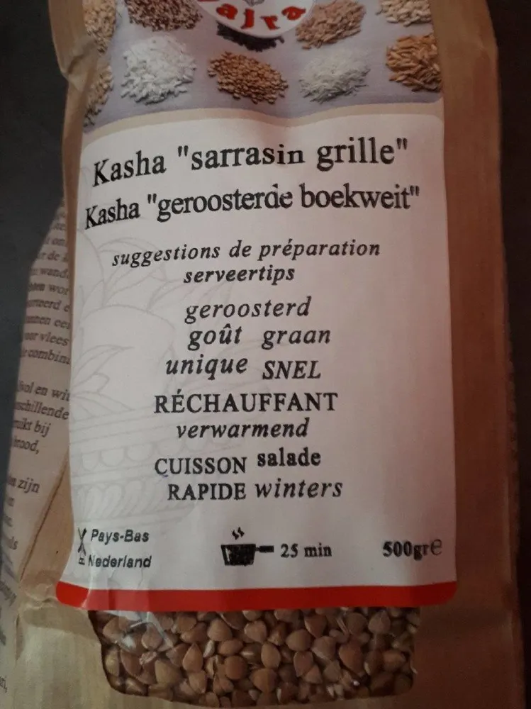 Kasha"sarrasin grillé"