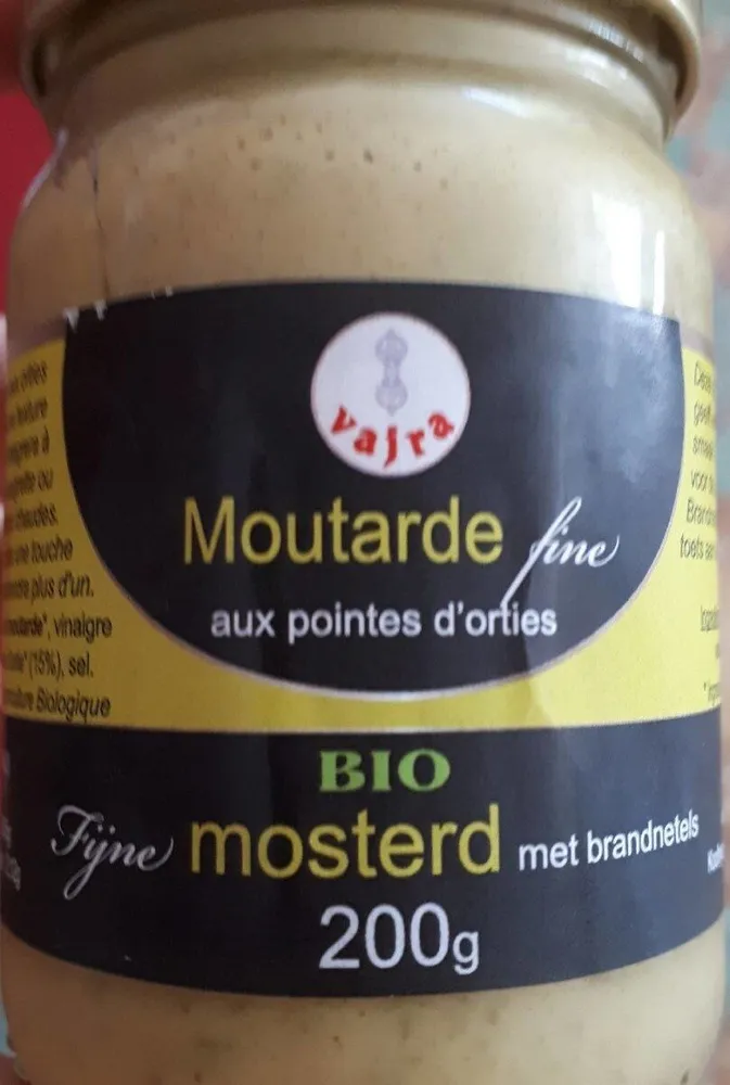Moutarde fine aux pointes d orties